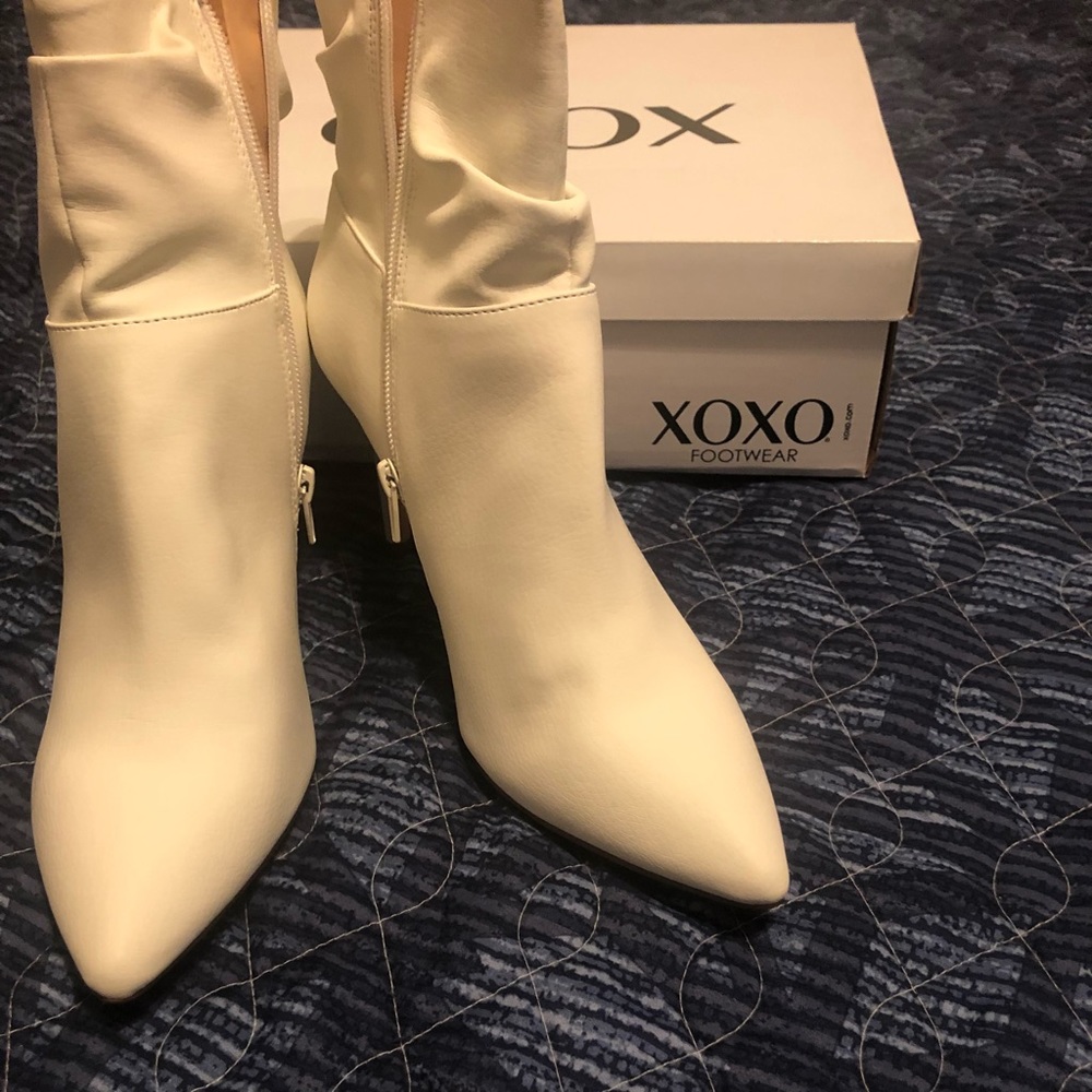 White bootie